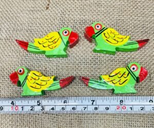 Wooden parrot