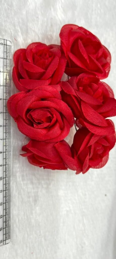 Fabric Rose 4cm